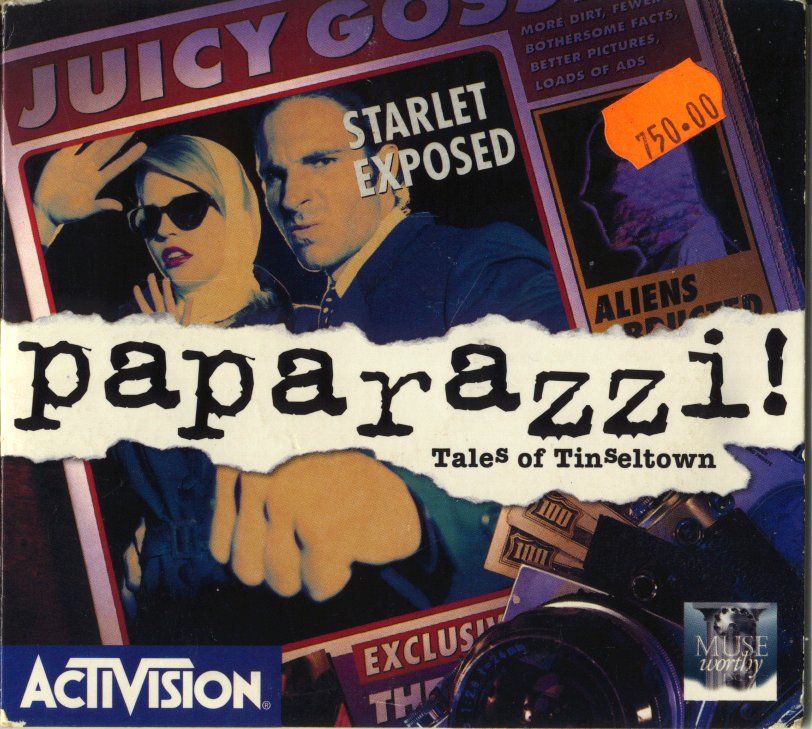 Other for Paparazzi!: Tales of Tinseltown (Windows and Windows 3.x): Disc Case - Front