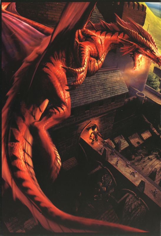 Inside Cover for Neverwinter Nights (Windows): Left Flap