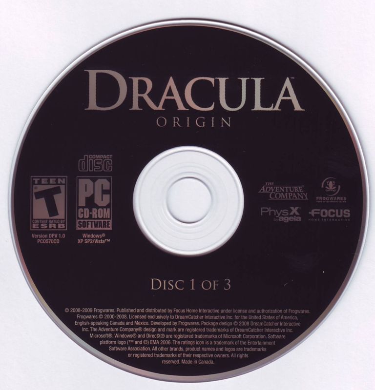 Media for Dracula: Origin (Windows)