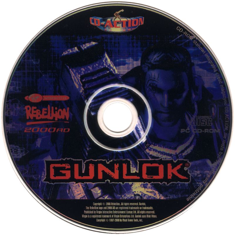 Media for Gunlok (Windows) (CD-Action magazine #2/2002 covermount)