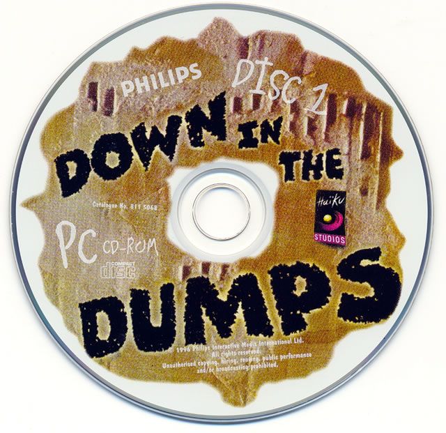 Media for Down in the Dumps (DOS): Disc 1/3