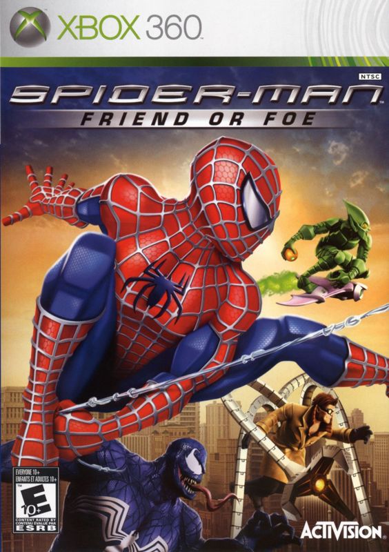 Front Cover for Spider-Man: Friend or Foe (Xbox 360)