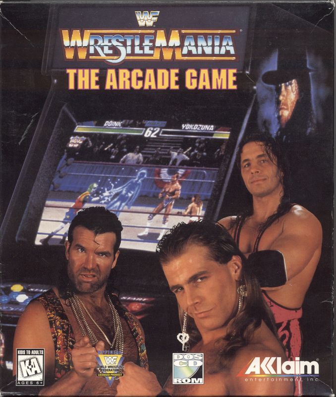 Front Cover for WWF WrestleMania (DOS)