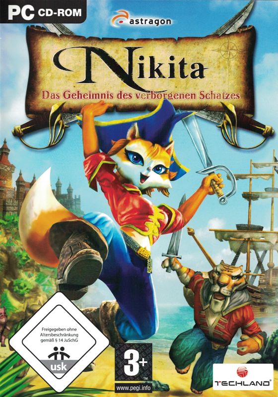 Front Cover for Nikita: The Mystery of the Hidden Treasure (Windows) (USK 0 rating version)