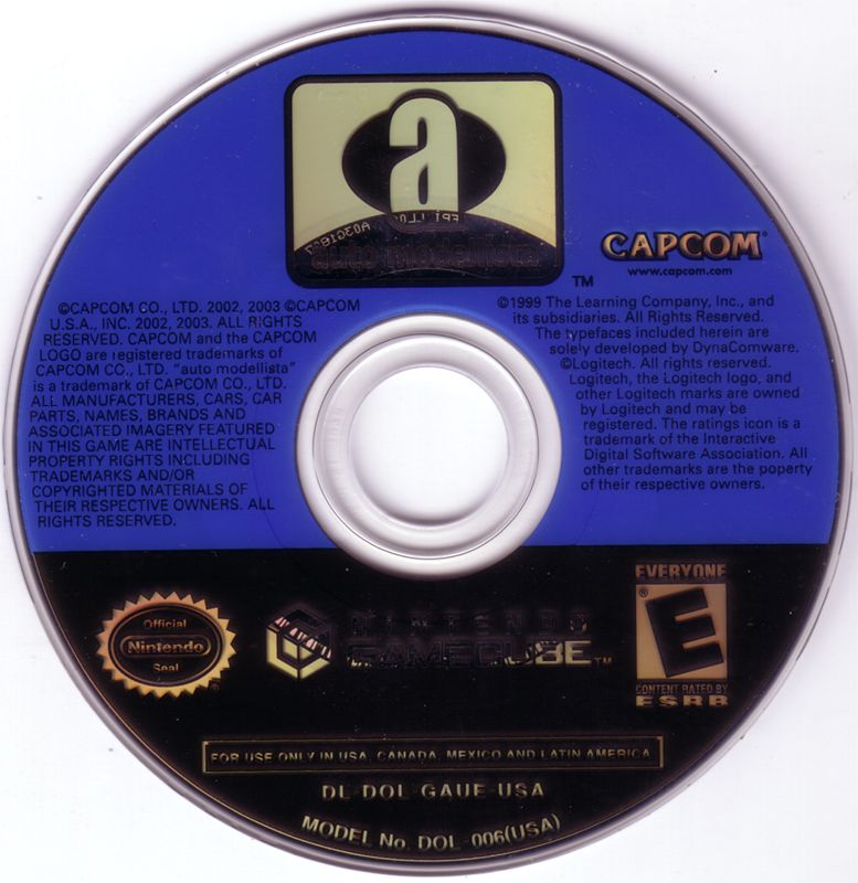 Media for Auto Modellista (GameCube)