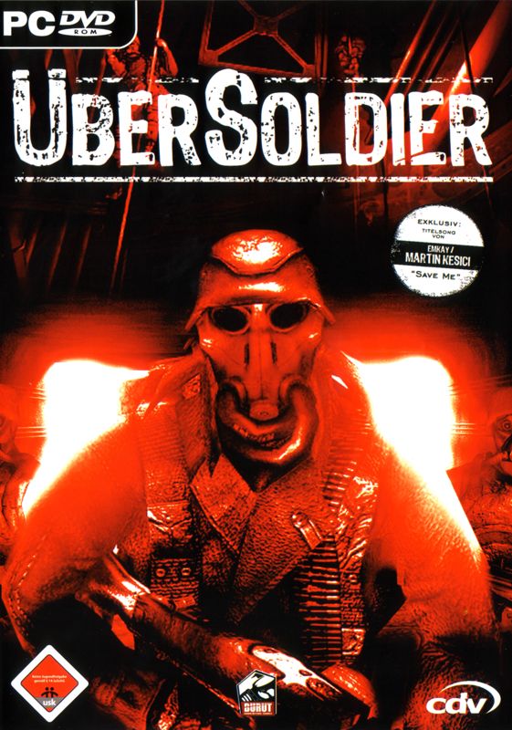 Inside Cover for ÜberSoldier (Windows) (Inside cover is hidden (non-transparent Keep Case)): Left Side