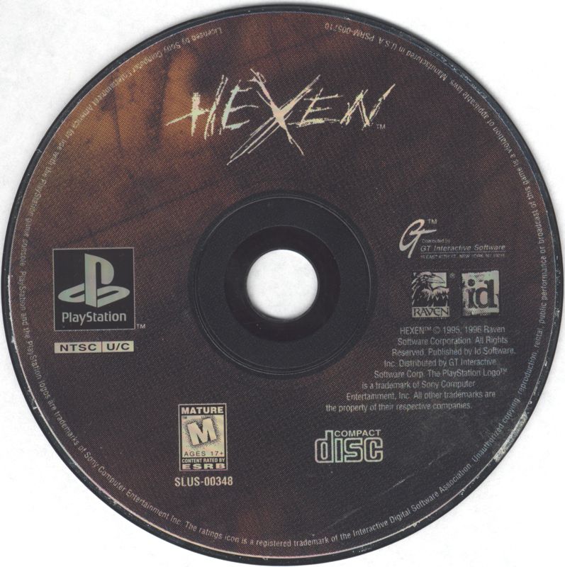 Media for Hexen: Beyond Heretic (PlayStation)