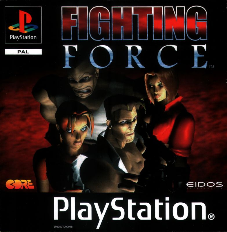 Covers & Box Art: Fighting Force - PlayStation (2 of 3)