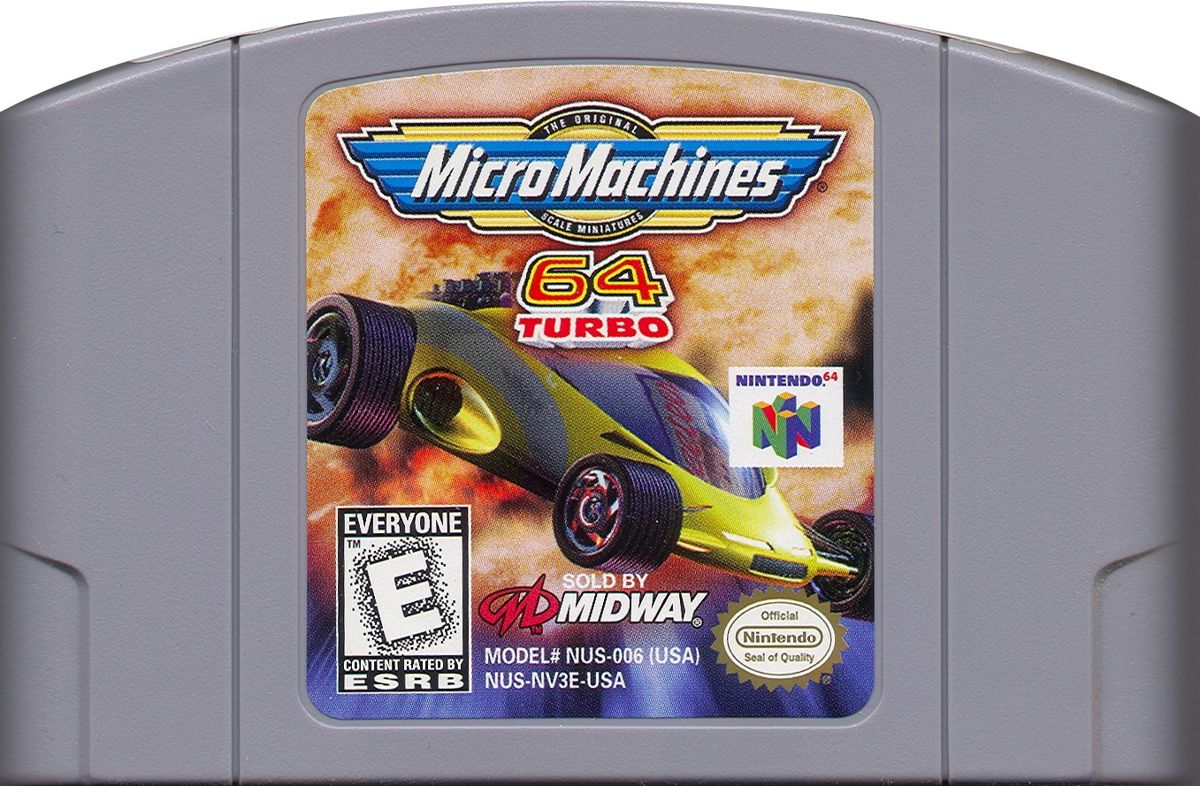 Media for Micro Machines 64 Turbo (Nintendo 64)