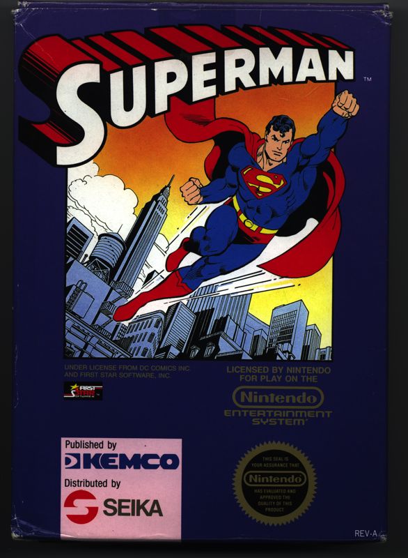 Front Cover for Superman (NES)