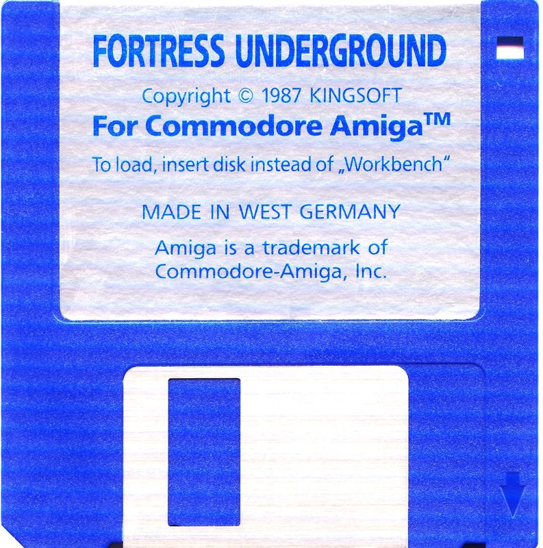 Media for Fortress Underground (Amiga)