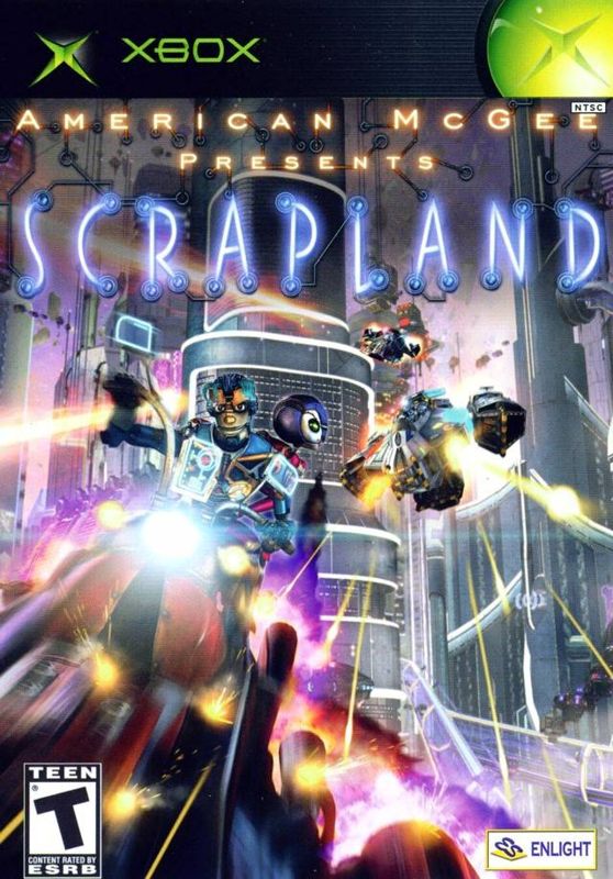 Front Cover for American McGee presents Scrapland (Xbox)