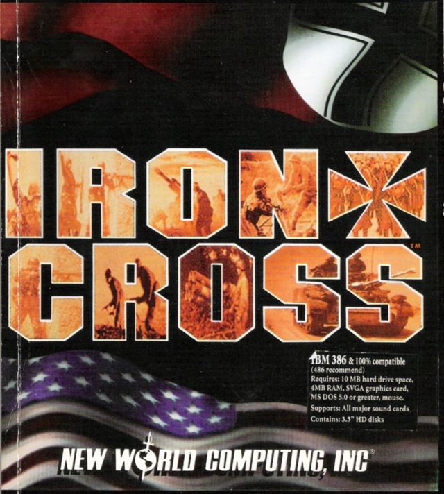 Front Cover for Iron Cross (DOS)