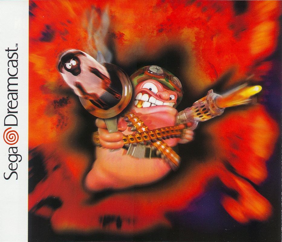 Inside Cover for Worms: Armageddon (Dreamcast)