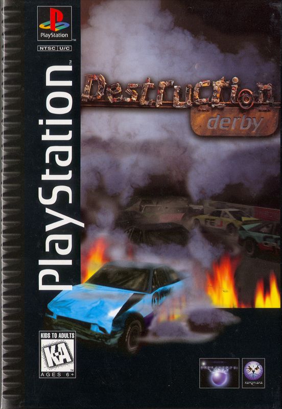 Front Cover for Destruction Derby (PlayStation)