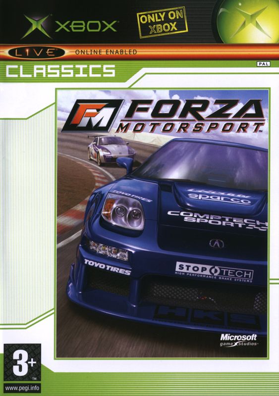 Front Cover for Forza Motorsport (Xbox) (Classics release)