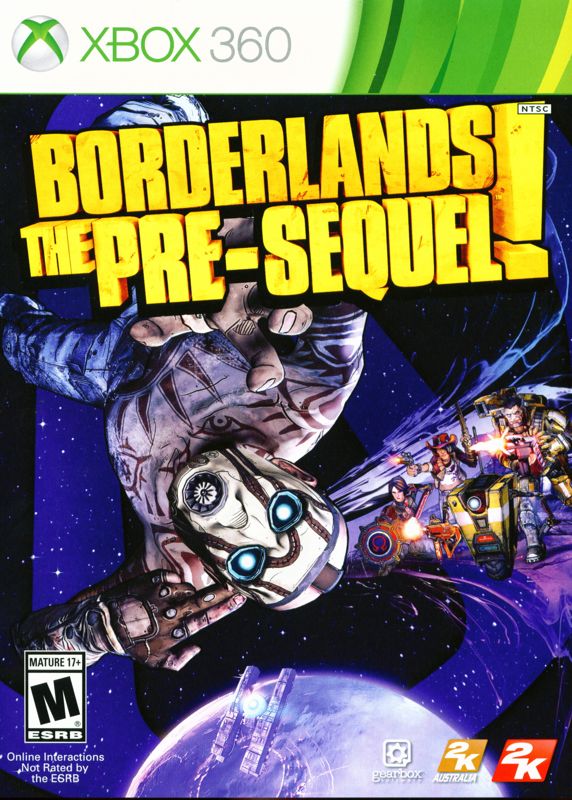 Front Cover for Borderlands: The Pre-Sequel! (Xbox 360)