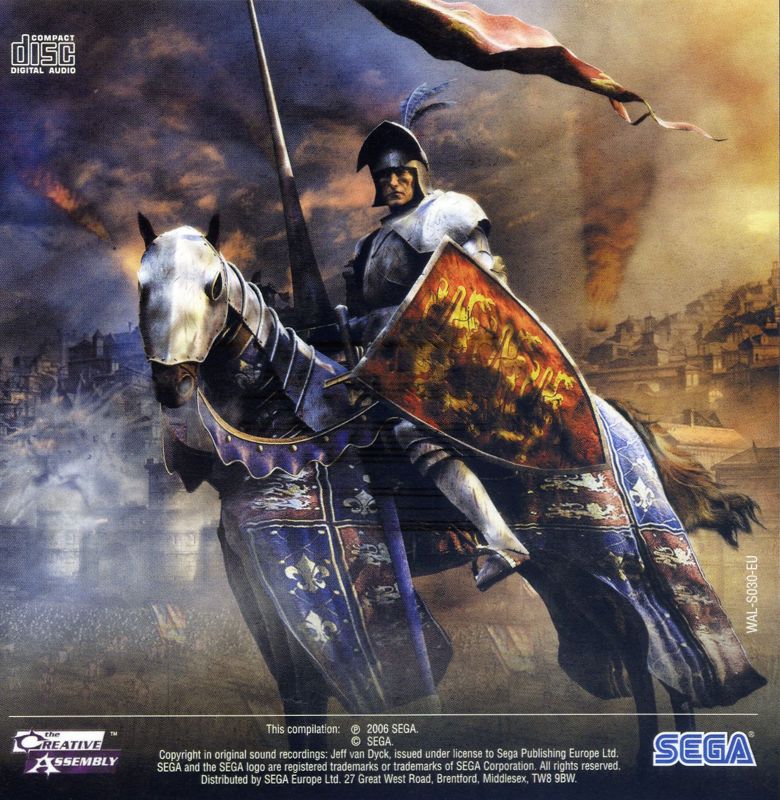 Soundtrack for Total War: Eras (Windows): Sleeve - Back
