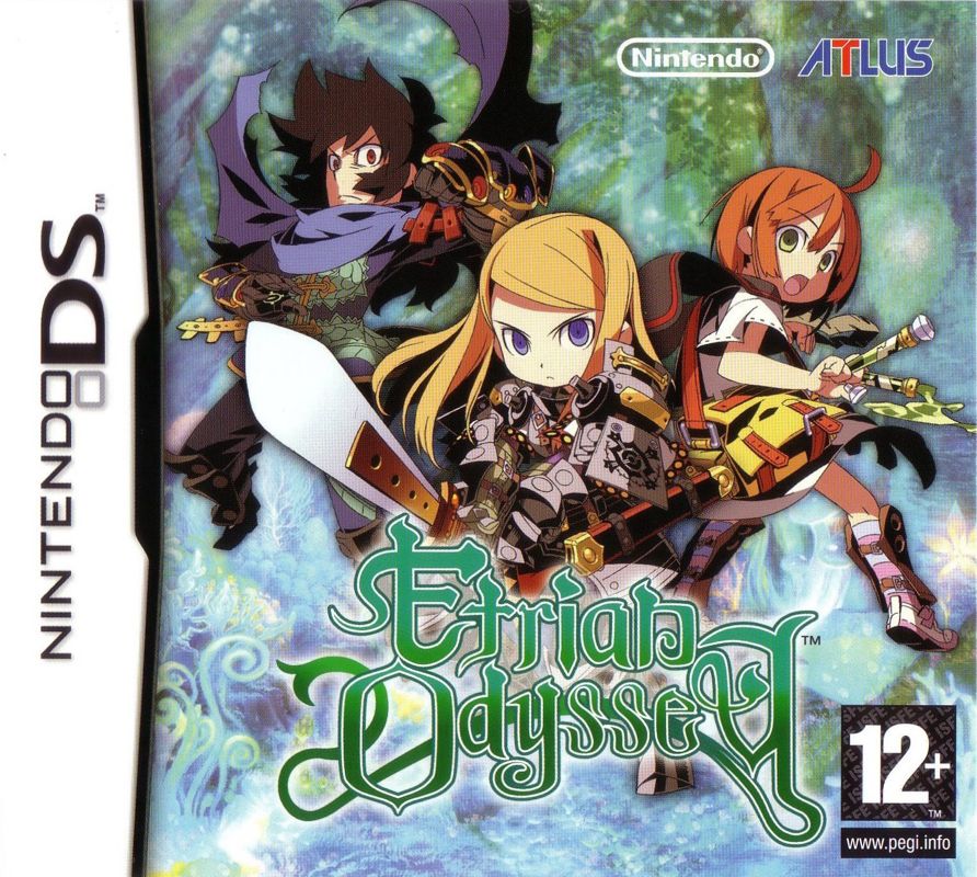 Front Cover for Etrian Odyssey (Nintendo DS)