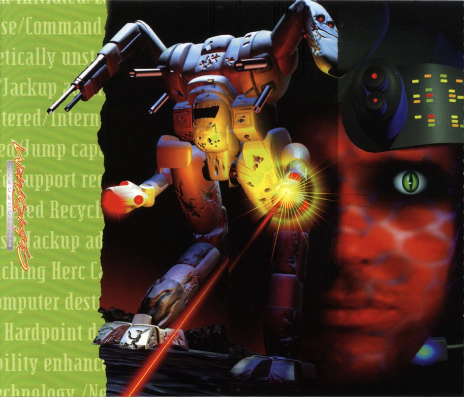 Inside Cover for MissionForce: CyberStorm (Windows): Right