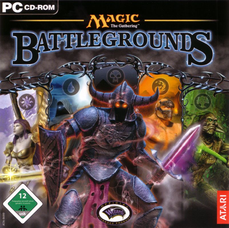 Front Cover for Magic: The Gathering - Battlegrounds (Windows) (Software Pyramide release)
