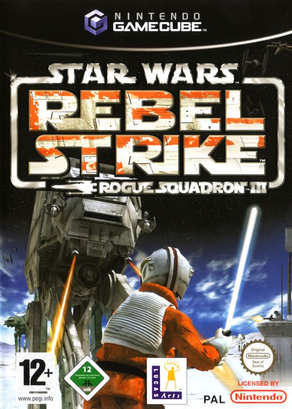 Front Cover for Star Wars: Rogue Squadron III - Rebel Strike (GameCube)