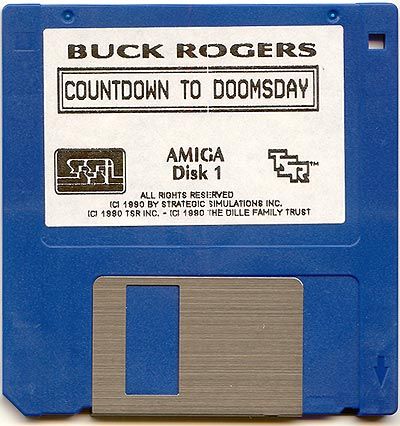 Media for Buck Rogers: Countdown to Doomsday (Amiga)