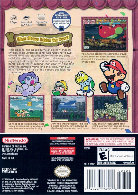 Paper Mario The Thousand-Year Door Best Seller for shops Nintendo