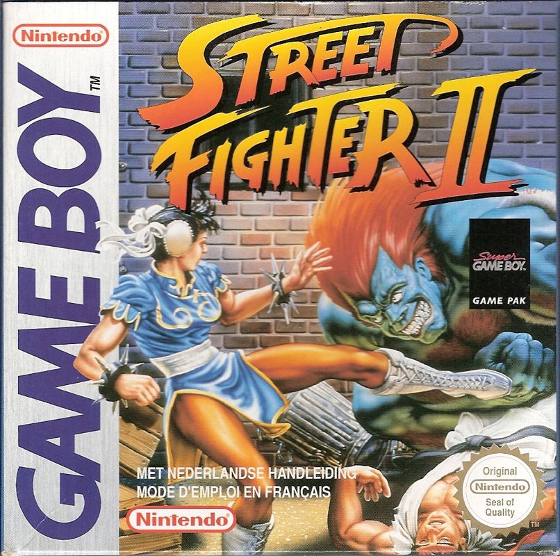 Front Cover for Street Fighter II (Game Boy)