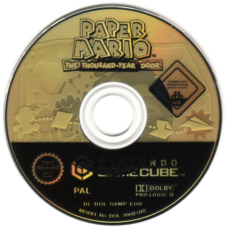 Media for Paper Mario: The Thousand-Year Door (GameCube)