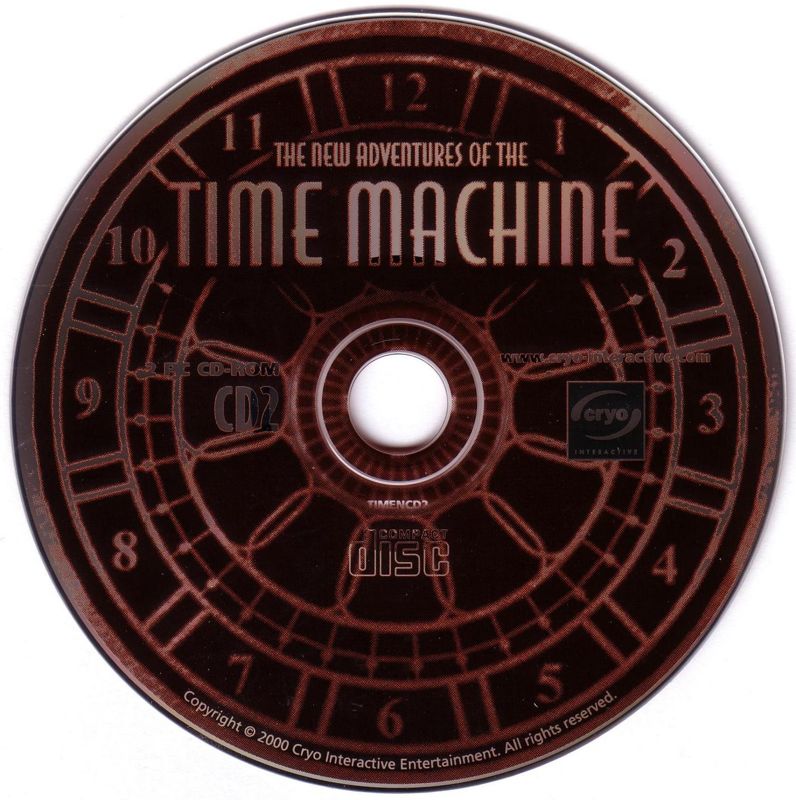 Media for The New Adventures of the Time Machine (Windows): Disc 2/2