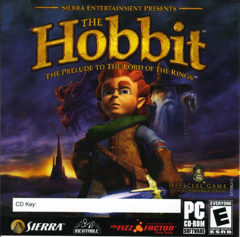 Other for The Hobbit (Windows): Jewel Case - Front