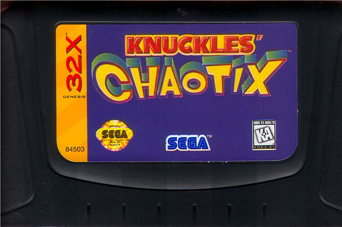 Media for Knuckles' Chaotix (SEGA 32X)