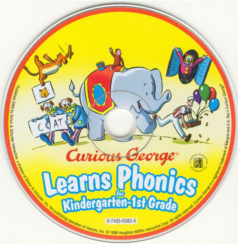 Media for Curious George Learns Phonics (Macintosh and Windows)