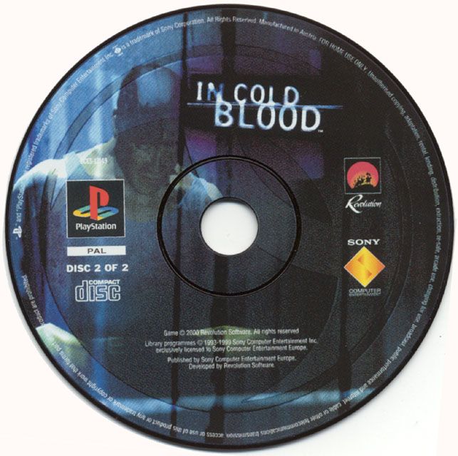 Media for In Cold Blood (PlayStation): Disc 2