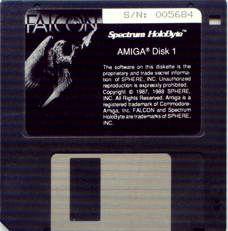 Media for Falcon (Amiga): 1 of 2