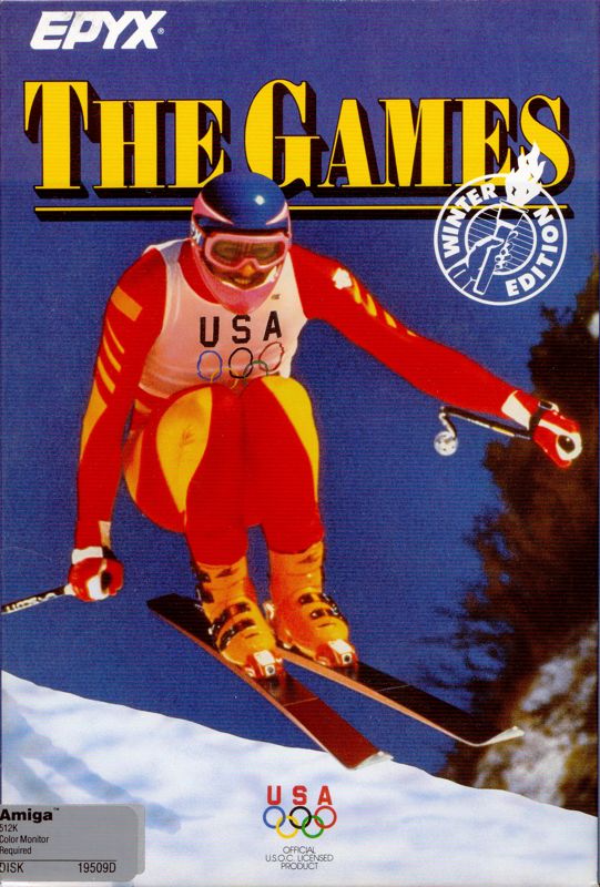 Front Cover for The Games: Winter Edition (Amiga)