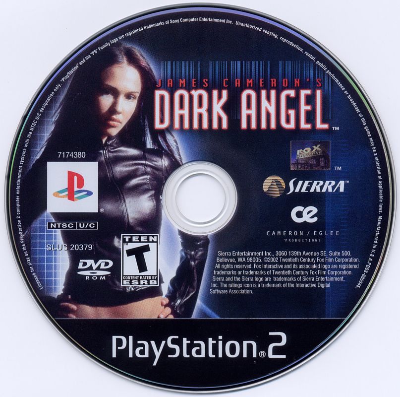 Media for James Cameron's Dark Angel (PlayStation 2)
