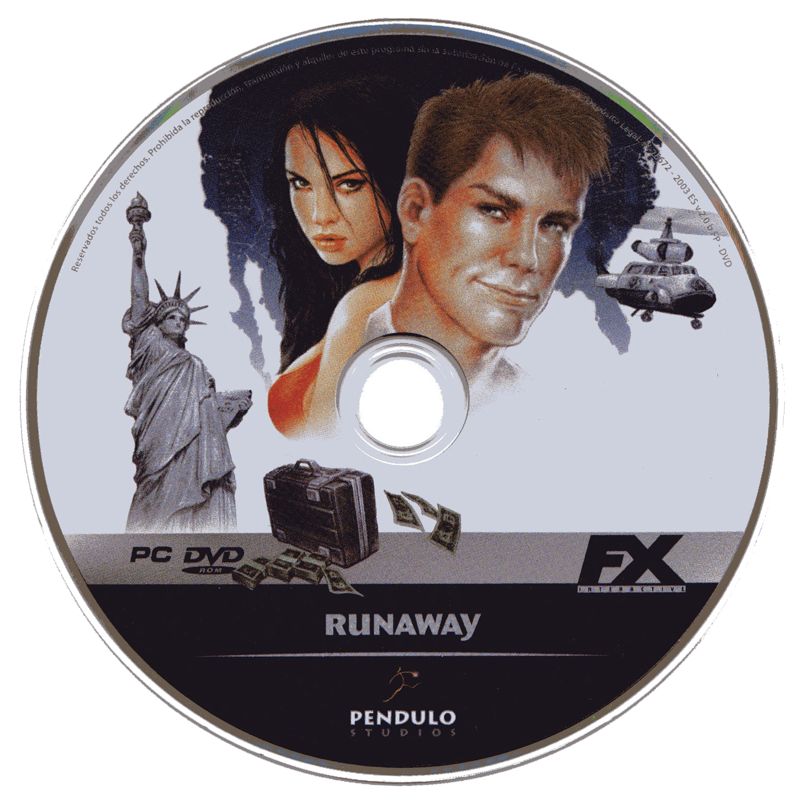 Media for Runaway 2: The Dream of the Turtle (Windows): Runaway DVD