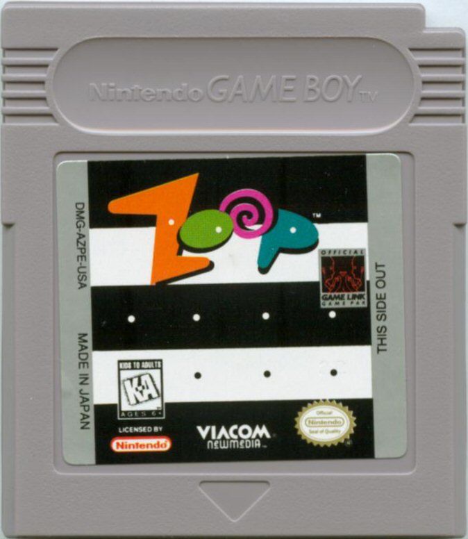 Media for Zoop (Game Boy)