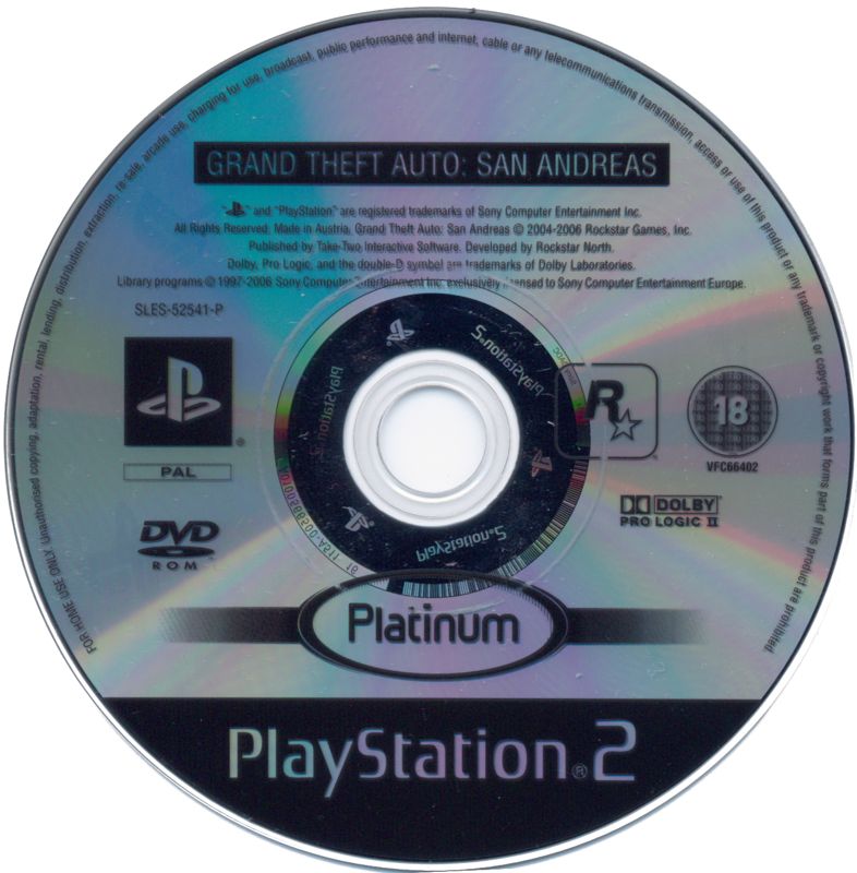 GTA San Andreas (Platinum) - PS2 Uboxing 