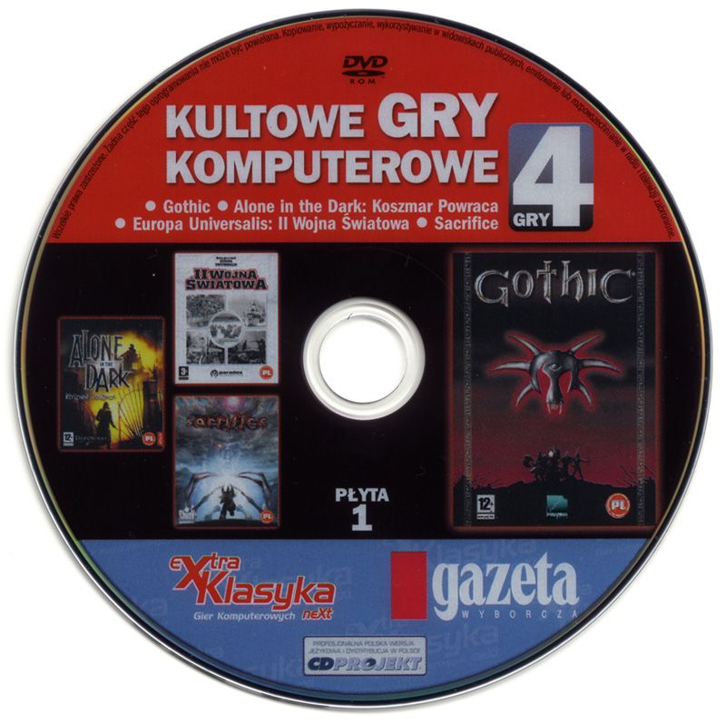 Media for Alone in the Dark: The New Nightmare (Windows) (Bundled with Gazeta Wyborcza #279/2007)