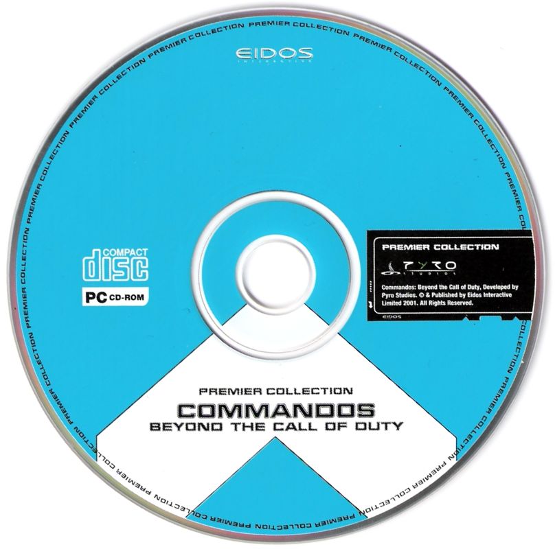 Media for Commandos: Beyond the Call of Duty (Windows) (Eidos Premier Collection (2001) release)