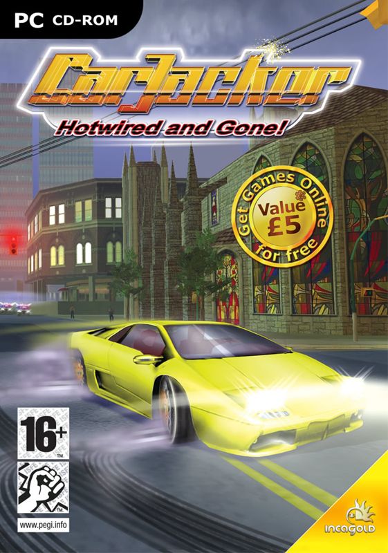 Front Cover for CarJacker: Hotwired and Gone! (Windows)