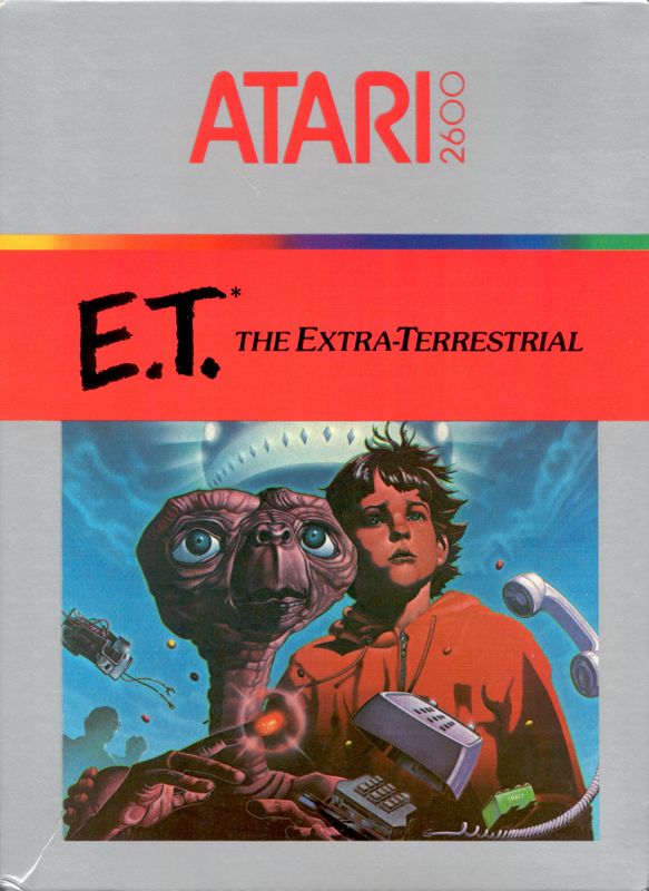 Front Cover for E.T. The Extra-Terrestrial (Atari 2600) (PAL cover)