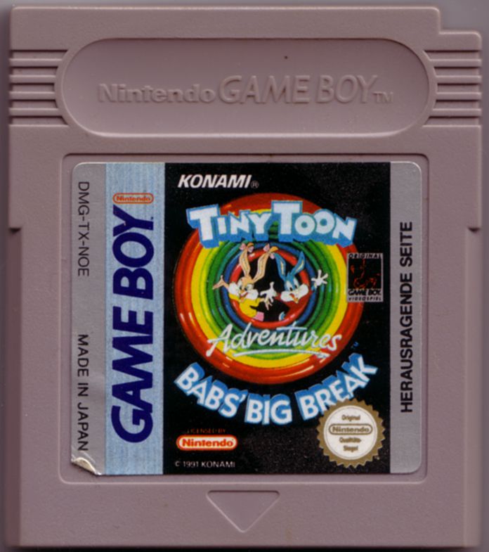 Media for Tiny Toon Adventures: Babs' Big Break (Game Boy)