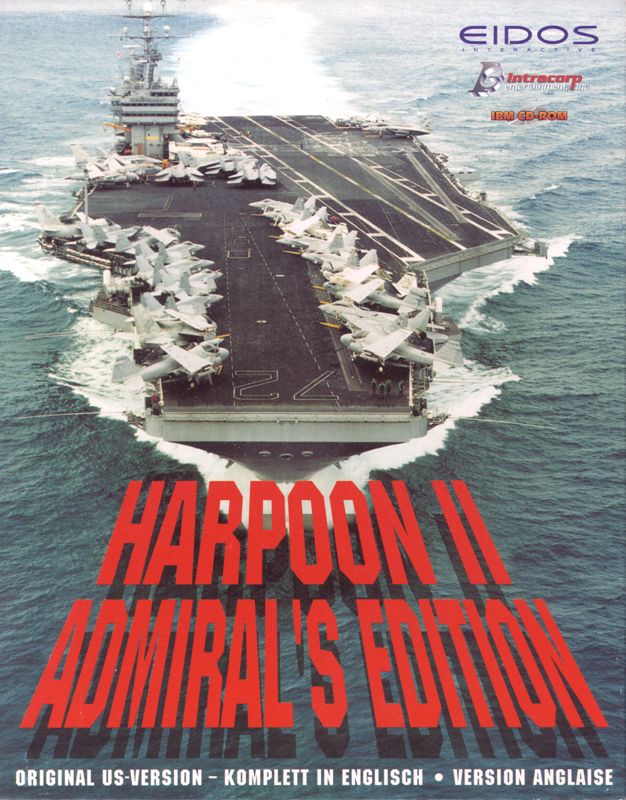 Front Cover for Harpoon II: Admiral's Edition (DOS)
