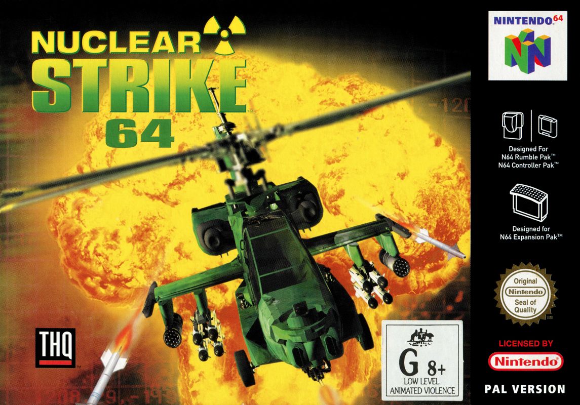 Front Cover for Nuclear Strike (Nintendo 64)