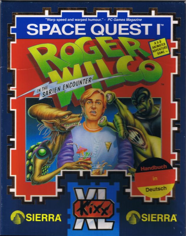 Space Quest I: Roger Wilco in the Sarien Encounter cover or packaging ...