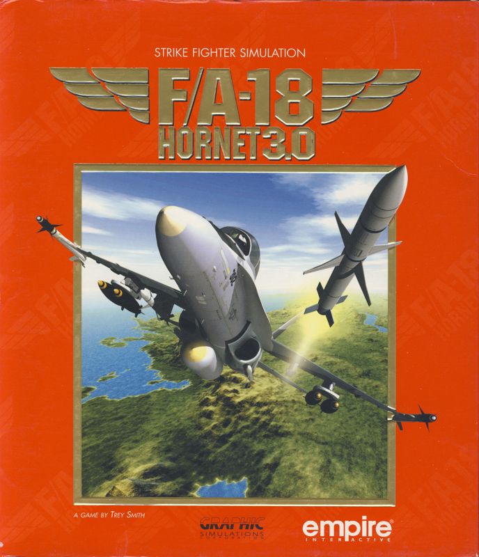 Front Cover for F/A-18 Hornet 3.0 (Windows)
